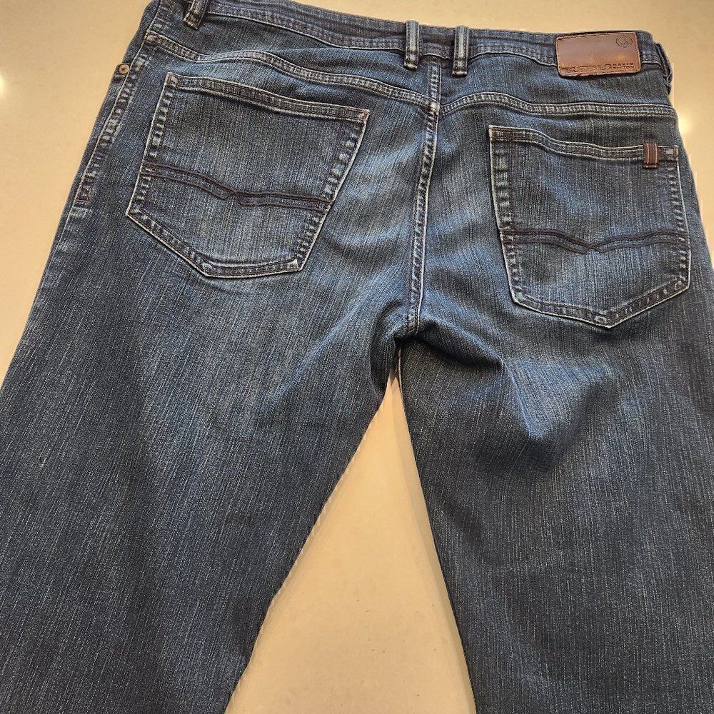 Buffalo Driven-X Basic Straight Stretch Jeans. Si… - image 1